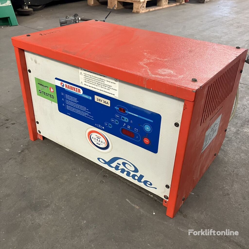 Hawker 24V/36A Tronic D forklift battery