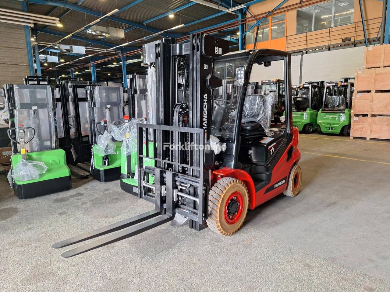 new Hangcha XF25G-2 gas forklift