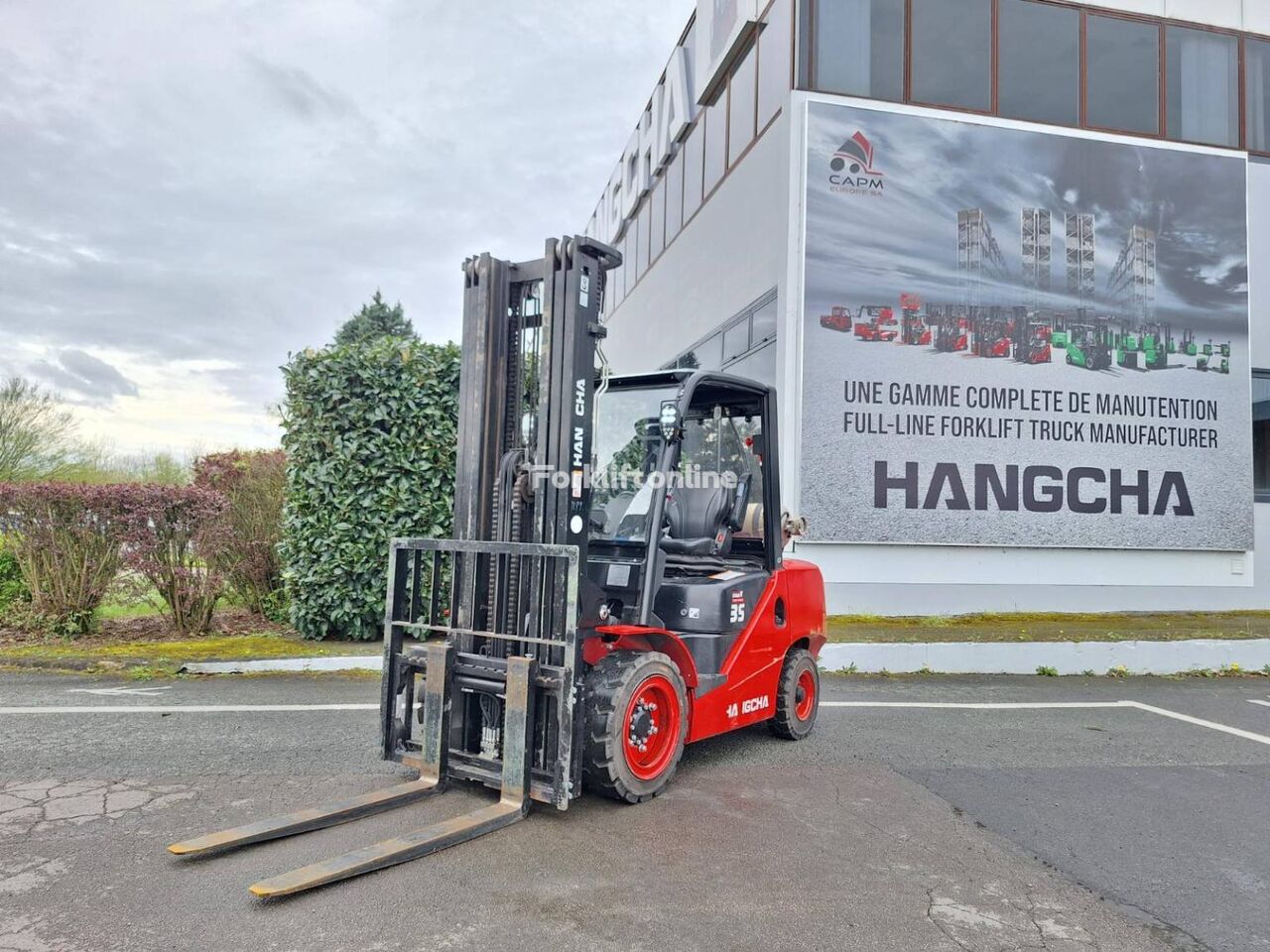 new Hangcha XF35G gas forklift